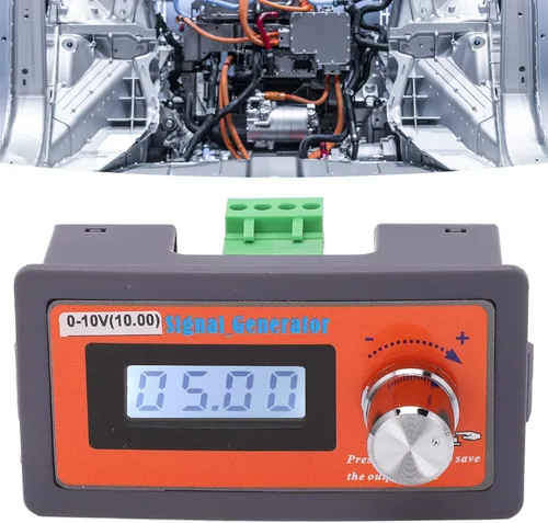 Vista 8 de Generador de señal de voltaje ABS DC 0-10V, simulador de señal de voltaje ajustable de alta precisión, simulador de voltaje de múltiples