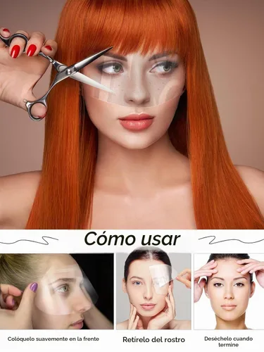 Vista 4 de EBANKU 50 protectores de ojos para cara de ducha, viseras transparentes
