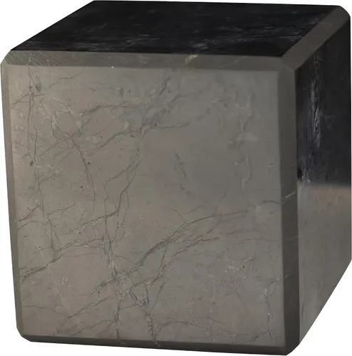 Vista 17 de Shungite World Cubo de shungite auténtico pulido de 1.18 pulgadas / 1.18 pulgadas, cristal curativo natural, cubo negro real, protección