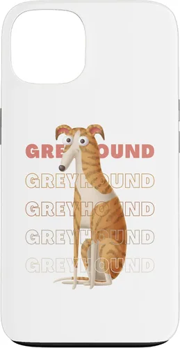 Vista 7 de Greyhound Big Eyes Funny Cartoon Sighthound Lover Design Case for iPhone 17