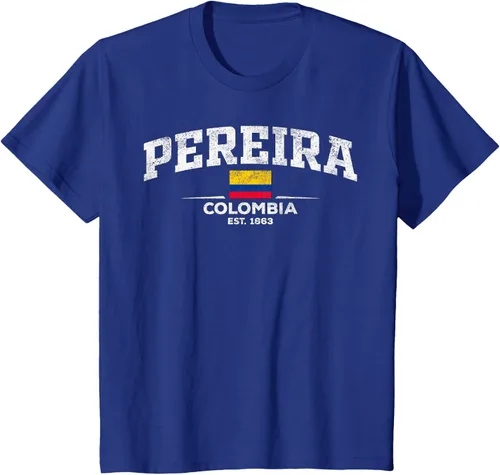 Vista 61 de Camiseta Pereira Colombia, Negro