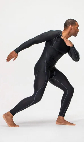 Vista 5 de DEVOPS 3 Pack Men's UPF 50+ Long Sleeve Compression Shirts, Water Sports Rash Guard Base Layer, Athletic Workout Shirt