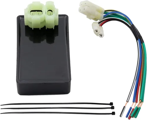 Vista 5 de 6 pines DC CDI Box CDI Cable adaptador de cable conector conector para GY6 4 tiempos 50cc 125cc 150cc scooter ciclomotor Taotao ATV Quad Go Kart
