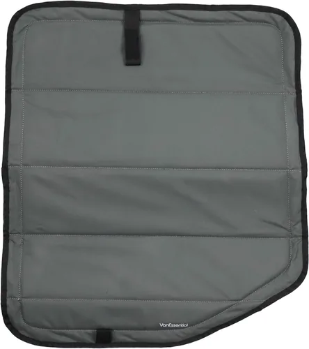 Vista 38 de Cubierta opaca aislante para ventana diseñada para Ford Transit alto/medio, borde de plástico completo de 130 pulgadas de longitud, ventana trasera