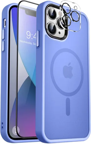 Vista 207 de MOCCA - Funda magnética resistente para iPhone XR de 6.1 pulgadas, compatible con MagSafe, funda con protección contra caídas de grado militar