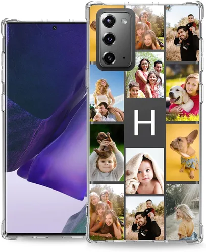 Vista 10 de Funda de teléfono personalizada para Samsung Galaxy Note 20 Ultra Photo Text, Personalizada para añadir tu nombre de imagen, Note20 Funda con bolsa