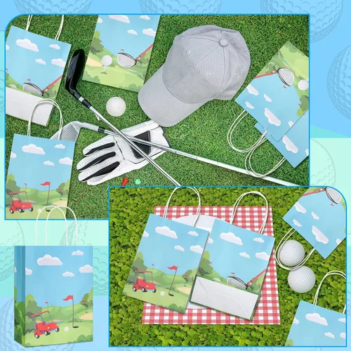 Vista 3 de Sinmoe 36 bolsas de regalo de fiesta de golf, golosinas para dulces, decoraciones temáticas de golf, regalos de fiesta de cumpleaños, bolsas