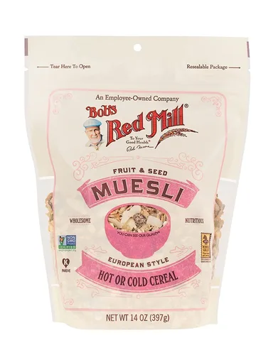 Vista 4 de Bob's Red Mill Muesli de frutas y semillas ~ Paquete de 2 - 14oz