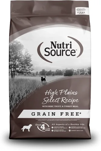 Vista 10 de NutriSource Alimento seco para perros sin granos, bocados pequeños, pollo y guisantes, 4 libras