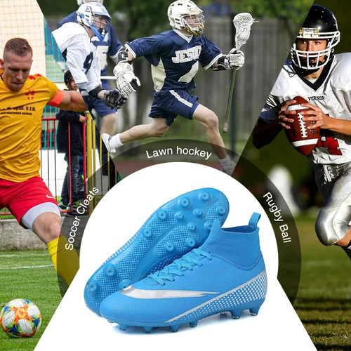 Vista 7 de CBUSTER Soccer Cleats Mens Women Outdoor Soccer Shoes for Big Boy AG TF