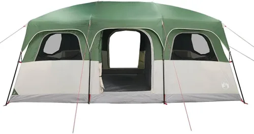 Vista 6 de Family Tent Cabin 10-Person Green Waterproof,Sporting Goods,Outdoor Recreation,Camping & Hiking,Tents,94539