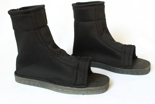 Vista 3 de COSTYLE Anime Ninja Shoes - Botas de cosplay talla 36-45, color negro