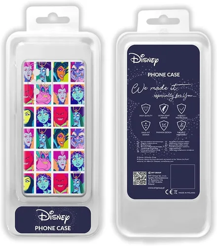 Vista 2 de ERT GROUP Caja del teléfono móvil para Xiaomi MI 11i/REDMI K40/K40 PRO/Poco F3/F3 PRO Original y con licencia oficial Disney Villains 002, funda
