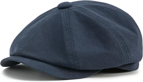 Vista 8 de BOTVELA Gorra de algodón con diseño de Newsboy Gatsby para hombre