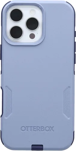 Vista 33 de OtterBox Funda para iPhone 16 Commuter Series - Jeans azul bebé, funda delgada y protectora para iPhone, de doble capa, absorción de impactos