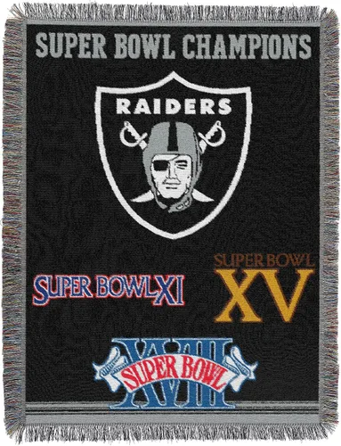 Vista 51 de Northwest NFL Woven Tapestry Wall Hanging, 48 x 60 Inches, Officially Licensed, Decorative Fringes