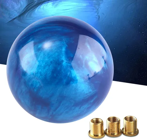 Vista 15 de Adaptador de perilla de cambio M8 X 1.25, M10 X 1.25, M10 X 1.5 Rosca de latón Universal Tornillo de perilla de cambio (3 piezas) Brass Thread