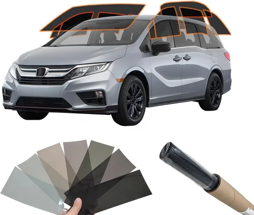 Vista 16 de MotoShield Pro – Tinte de cerámica de calidad superior, precortado, para todos los vehículos con control de calor superior, bloquea el 99% de rayos