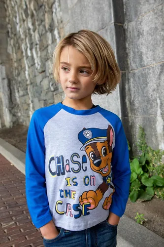 Vista 3 de Nickelodeon Paw Patrol Rubble Marshall Chase, paquete de 3 camisetas para niños pequeños a niños pequeños