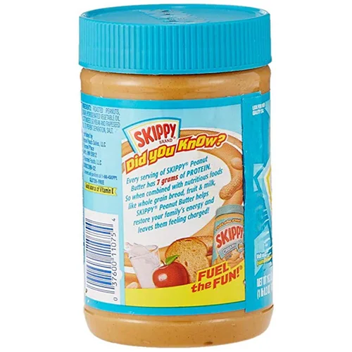 Vista 4 de SKIPPY Creamy - Mantequilla de maní cremosa, 16.3 onzas