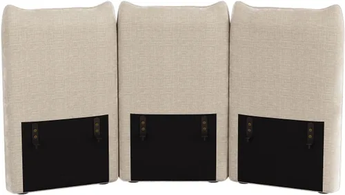 Vista 15 de LLappuil Sofa Storage Seat Module for Sectional Sofa, Square Ottoman for Modular Sectional Couches, Carton B, Beige Corduroy Pana beige