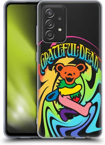 Vista 9 de Head Case Designs Funda de gel suave con licencia oficial de Grateful Dead Bear Trends compatible con Galaxy A52 / A52s / 5G (2021)