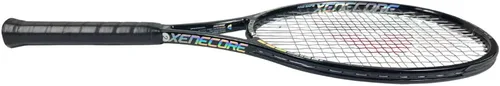 Vista 6 de Donnay Pro One OS 107 Octacore Unibody Strung 1 Carbon Fiber Tennis Racquet, Black, 27 Inch, 16x19 String Pattern, Advanced Level