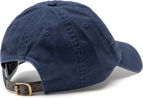 Vista 2 de ORTC - Gorra de béisbol clásica con correa de cuero, 100% algodón cepillado, talla única, para hombres y mujeres