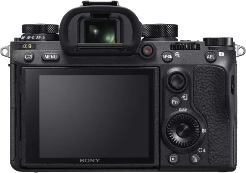 Vista 8 de Sony Cuerpo de cámara digital Alpha a9 sin espejo solo ILCE9/B, lente Sony FE de 0.945-2.756 in, tarjeta de memoria de 64 GB, 2 baterías NP-FZ-100