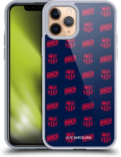 Vista 226 de Head Case Designs Funda de gel suave con licencia oficial del FC Barcelona Barca Crest Graphics [protección de grado militar] compatible con Apple