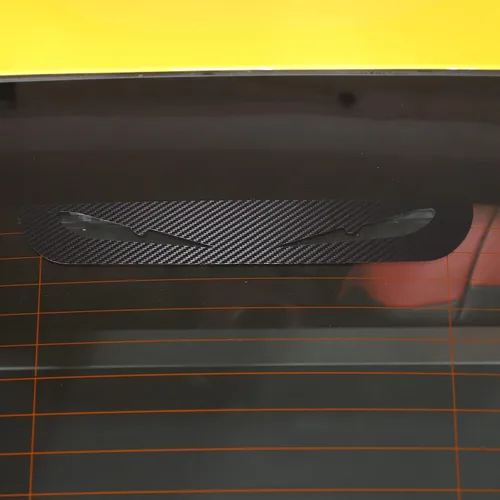 Vista 3 de Calcomanía de tercera luz de freno compatible con Toyot@ Supra GR A90 A91 MK5 2019-2024, calcomanía de montaje alto para tercera luz de freno