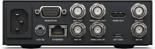 Vista 3 de Blackmagic Design HyperDeck Studio HD Mini Studio-Recorder Negro