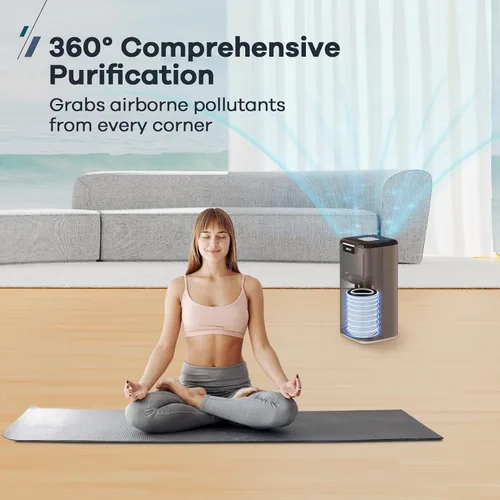 Vista 4 de WELOV P200S - Filtro de repuesto para purificador de aire, paquete de 2 unidades, 3 en 1 H13 True HEPA y filtro de carbón activado de alta