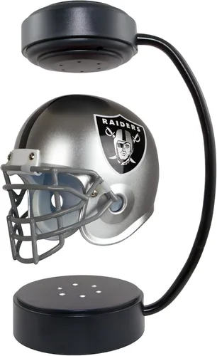 Vista 10 de Pegasus Sports NFL - Casco flotante de levitación giratorio con iluminación LED
