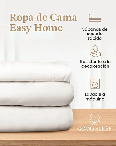 Vista 5 de Good Sleep Bedding Sábanas ajustables Twin XL - 1000 recuento de hilos, sábanas Twin XL extra largas, suaves y transpirables con bolsillo de 16