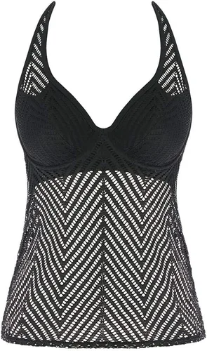 Vista 3 de Urban Top tankini halter con aros