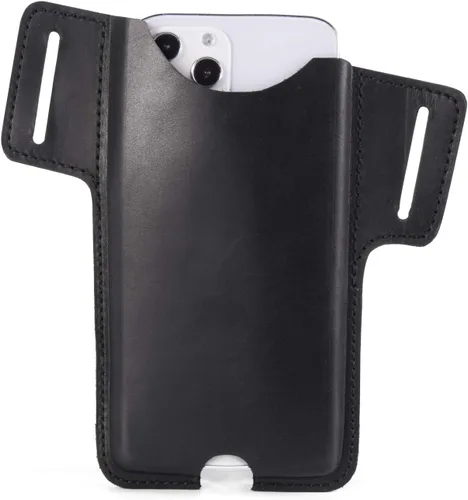 Vista 12 de Gentlestache Funda de cuero para teléfono celular, funda de piel con lazo para cinturón para Phone14 Pro Max/13 Pro Max, Galaxy S22 Ultra/S22+
