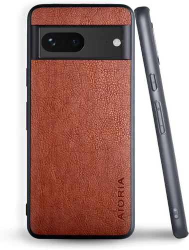 Vista 3 de AIORIA Funda para Google Pixel 7a, pantalla de 6.1 "Premium PU Leather Cover Retro Business Design Funda protectora completa para Google Pixel 7a 5G