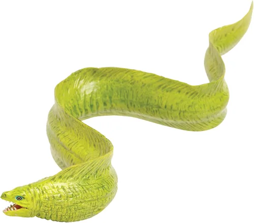 Vista 2 de Safari Ltd. Moray - Figura detallada de modelo de plástico de 9 pulgadas, divertido juguete educativo para niños, niñas y niños a partir de 18 meses