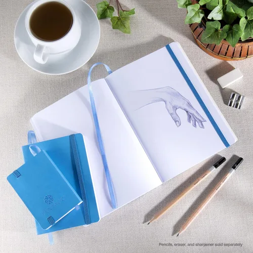 Vista 5 de Cuaderno de bocetos Travelers Dot Grid Pentalic Art, libre de ácidos