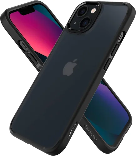 Vista 91 de Spigen Funda para iPhone 12 Mini, ultra híbrida, sin anillo magnético, antiamarilleo, transparente