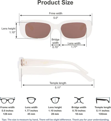 Vista 6 de COCOSAND Lentes de sol polarizados para niños, flexibles, retro, rectangulares, hipster, para adolescentes, jóvenes, niños y niñas de 8 a 12 años