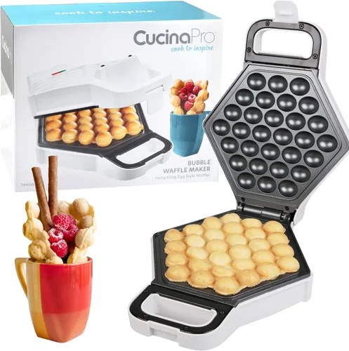 Vista 10 de Waflera de burbujas CucinaPro, Negro