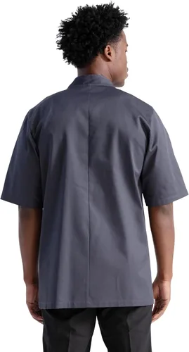 Vista 2 de Chef Works Chaqueta de Chef Unisex Volnay Carbón