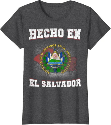 Vista 5 de Camisa de la bandera de El Salvador hecha en El Salvador