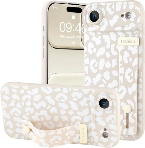 Vista 25 de OOK - Funda compatible con iPhone 11 en color vino rojo con estampado de leopardo, de TPU a prueba de golpes, cubierta delgada de silicona