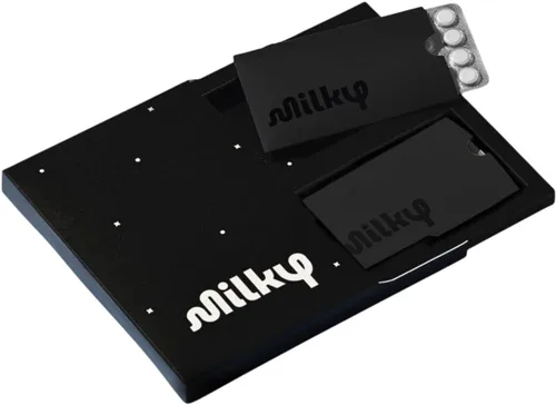 Vista 9 de Píldoras Milky para Intolerancia a la Lactosa - 10,800 FCC - Alivio para Intolerancia a la Lactosa - Tabletas de Enzima Lactasa - Fundas Portátiles