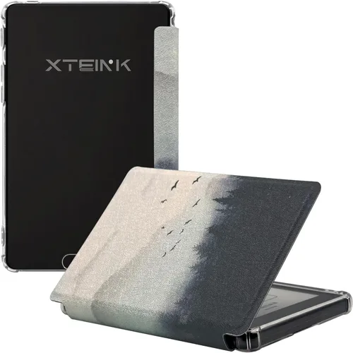 Vista 10 de Funda transparente de TPU para Xteink X3 3.7 "Pocket eBook, (negro)