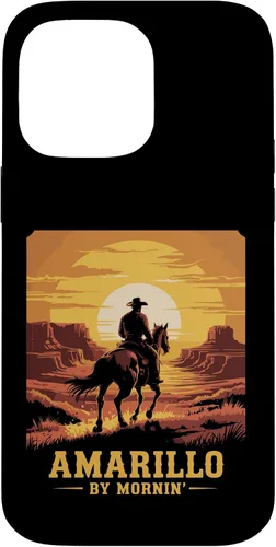 Vista 21 de Amarillo by Mornin Folk Style Western Country Music Case for iPhone 17