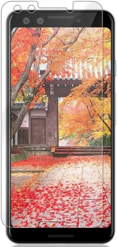 Vista 4 de Protector de pantalla de vidrio templado para Google Pixel 3, 2 unidades, antiarañazos, para Google Pixel 3, protector de pantalla de vidrio